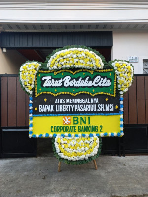 Papan Bunga Duka di Hargomulyo