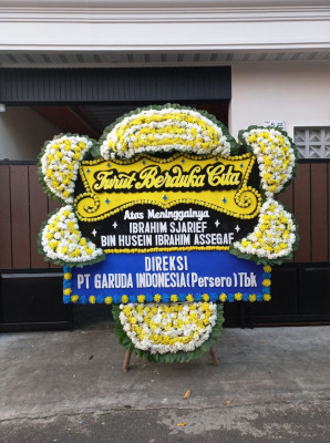 Papan Bunga Duka di Hargomulyo