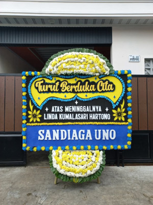Papan Bunga Duka di Hargomulyo