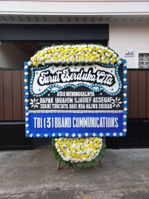 Papan Bunga Duka di Hargomulyo